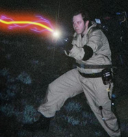 Kyle in 'bustin action.