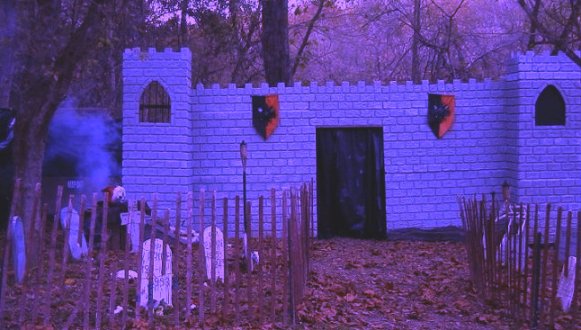 Evil lurks beyond the castle.